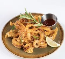 Salted Pepper Squid Strips
