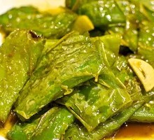 Braised Green Pepper with Tiger Stripes