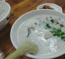 Fish and Pork Ball Porridge