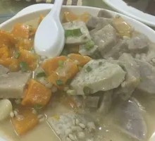 Taro and Pumpkin Stir-fry