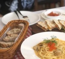 Cheese Crab Roe Pasta