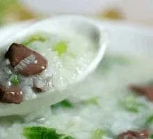 Duck Blood Rice Porridge