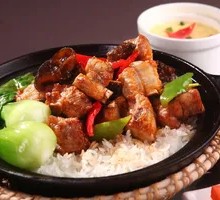 Pork Rib and Fish Belly Sour Cabbage Baozi Rice