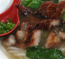 Honey-glazed BBQ Pork Noodles