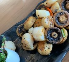 Black Truffle Baked Australian Scallops