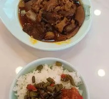 Radish and Beef Offal Rice
