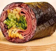 Cheddar Ham Rice Ball