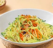 Mushroom Scallion Oil Noodles