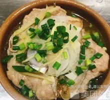 Salted Fish Meatball Steamed Rice