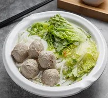 Beef Ball and Beef Shank Rice Noodles
