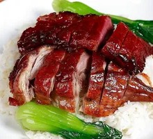 Barbecue Duck Leg Rice