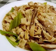 Spicy Pepper and Dried Tofu