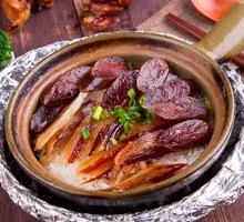 Sichuan Cured Sausage and Pork Rice