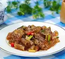 Spicy and Sour Fish Skin