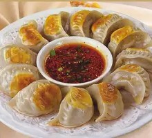 Bok Choy and Pork Pan-Fried Dumplings