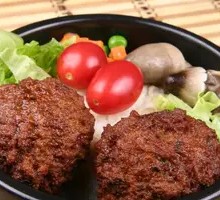 Braised Pork Meatballs Rice