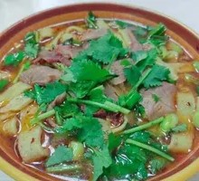 Lamb and Mung Bean Noodles