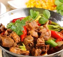 Spicy Beer Duck in Dry Pot