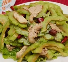 Bitter Melon and Egg Fried Rice