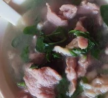 Lean Meat Soup Rice