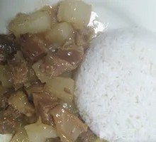 Beef Brisket Rice Bowl