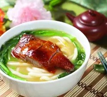 Braised Goose Leg Noodle Soup