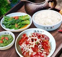 Black Olive and Preserved Pork Rice