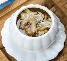 Chicken Soup with Matsutake Mushroom