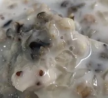 Thick Coconut Milk Bird's Nest Wild Rice Porridge