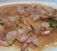 Garlic Shrimp with Rice Noodles