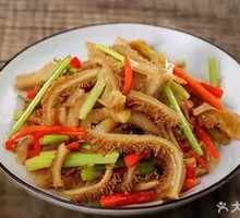 Sour Radish with Beef Tripe