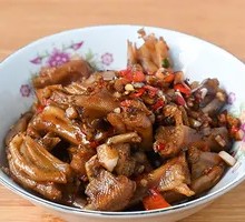 Braised Duck Feet and Pig Trotters