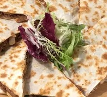 Scallion Duck Cheese Flatbread