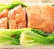 Roast Duck and Oil Chicken Rice