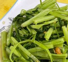 Stir-fried Water Spinach with Garlic