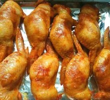 Baked Chicken Wing Rice Bowl
