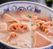 Pork Shank and Lotus Root Soup