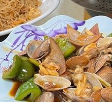 Stir-fried Clams with Bell Peppers