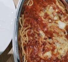 Cheese Meat Sauce Pasta