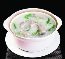 Pork Rib and Greens Porridge