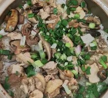 Stewed Pork Rib and Chicken Rice