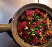 Pork Rib and Sausage Rice