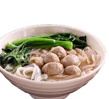 Pork Meatball Noodle Soup