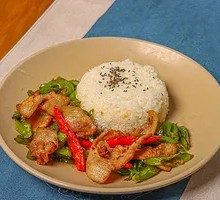 Dry Pot Pork Rice