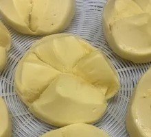 Flower-shaped Pumpkin Steamed Bun