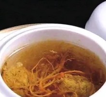 Ginseng Flower and Pork Bone Soup