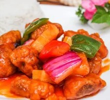 Sweet and Sour Spare Ribs Rice
