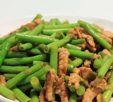 Green Bean and Pork Rice