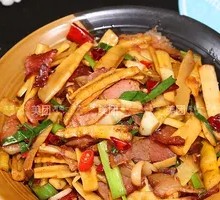 Bamboo Shoot and Preserved Pork Rice