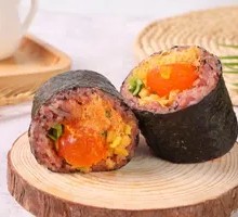 Salted Egg and Pork松 Rice Ball